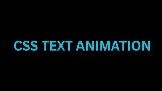 Neon Bounce Text Effect — HTML & CSS Animation Tutorial 