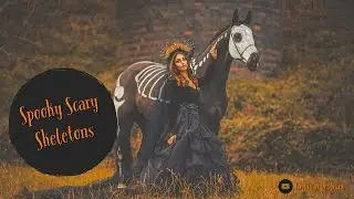 Spooky Scary Skeletons || Equine Halloween Edit ||