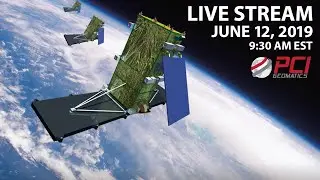 PCI Geomatics live commentary / broadcast of RCM launch