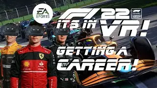 F1 22 VR | Starting a Career (Live)