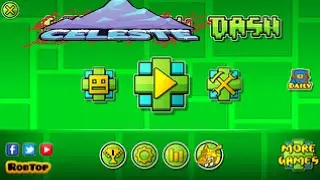 Crossover Collab || Celeste Dash Full Clear Golden