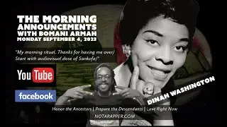 The Morning Announcements with Bomani Armah 9-4-2023