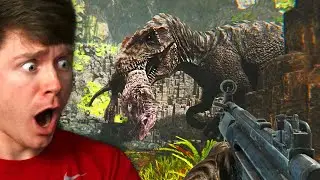 DINOSAURS ATTACK ME on a PREHISTORIC ISLAND!? - Ferocious