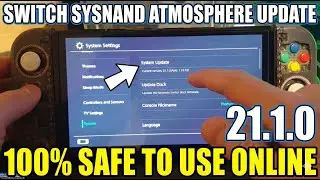 21.1.0 Atmosphere update - CFW Guide 100% SAFE