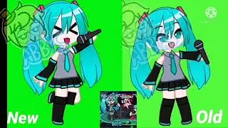 New vs Old FNF Miku | Sings Chug Jug with You // but it's gacha