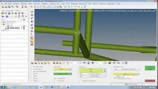 How to generate 2D Meshing for Roll Cage Structure
