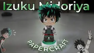 Izuku Midoriya • Papercraft • My Hero Academia