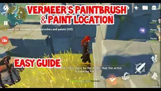 Genshin Impact - Vermeer's Paintbrush & Paints