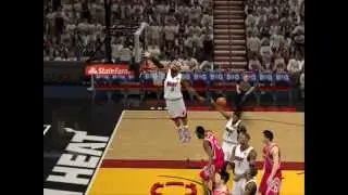 [NBA 2k14] LeBron's head above the rim