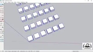 How to use Scale and Rotate Multiple Plugin for Sketchup Pro | Sketchup in Urdu & Hindi