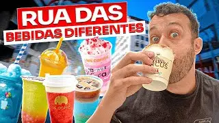EXPERIMENTANDO AS BEBIDAS MAIS DIFERENTES DE SÃO PAULO