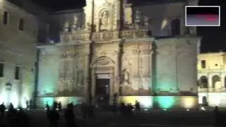 Lecce riprese nel Centro storico della città