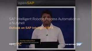 (Unit-7) Outlook on SAP Intelligent RPA