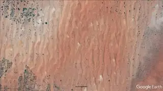 Sand dunes near Nouakchott, the capital of Mauritania.