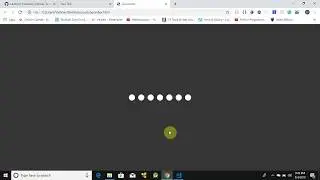 Bubble Loader animation(NEON Effect)