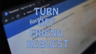 How To Turn Off Friend Request Button In FB Account Working Trick In Urdu/Hindi