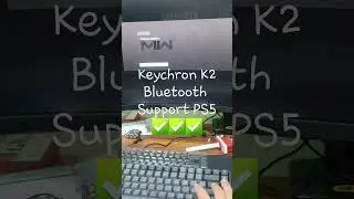 Keychron K2 bluetooth support ps5 ✅️✅️