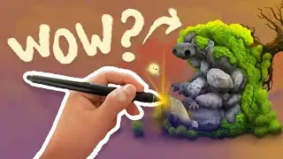 How I made a game with hyper realistic / fantastical 2D graphics!