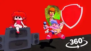 Shaggy FNF Jumpscare 360° 3D Animation.