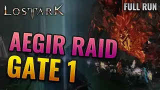 KAZEROS RAID - Aegir Hard Gate 1 Clear (Full Run)