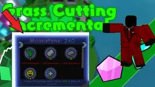 How to get Moonstones - Grass Cutting Incremental ROBLOX