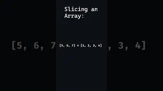 Rotating an array code example 