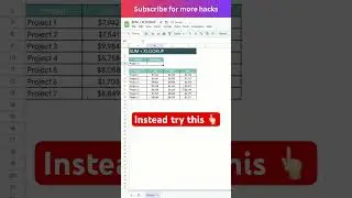 XLOOKUP with SUM Function in 