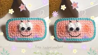 How To Crochet Starfish Hair Clip 🌟| Hướng dẫn móc kẹp tóc mặt sao biển đáng yêu | Lan Anh Crochet
