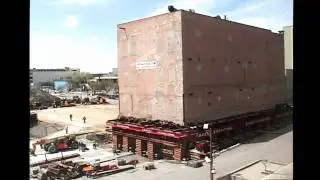 Odd Fellows Building move - Day 1