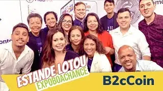 B2Ccoin na Primeira feira de MMn do Brasil Expoboachance