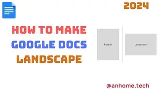 Changing Page Orientation in Google Docs