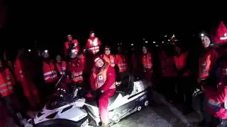 Vinterøvelse 2012 i Oslo Røde Kors Hjelpekorps