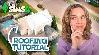 How to ROOF Like a PRO in The Sims 4 🩵