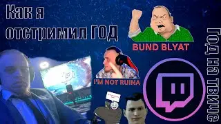 ГОД НА ТВИЧЕ \ КАК Я ОТСТРИМИЛ ГОД