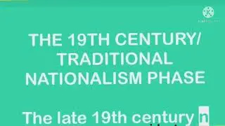NATIONALIST STRUGGLES AND INDEPENDENCE