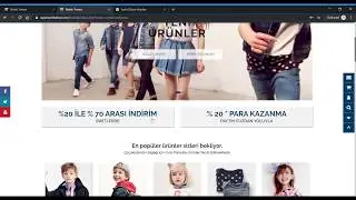 Bebek Ürünleri Satış sitesi Opencart Hazır Tema | E-Ticaret Paket Hizmetleri