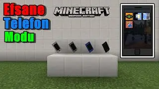 EFSANE TELEFON MODU!! 😱 -  Minecraft Bedrock Edition  - 1.18 Sürüm