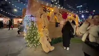 [4K] Christmas in Korea 2022 | The Seoul Lantern Festival 2022 | 