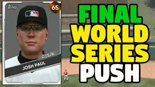 Final World Series Push in MLB the Show 21 and Created Player Debut