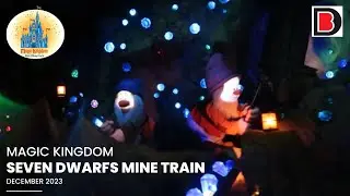 Seven Dwarfs Mine Train | Magic Kingdom | Full Ride-Through | December 2023