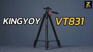 Kingjoy VT-831 ขาตั้งกล้อง สำหรับถ่ายภาพ ถ่าย Video