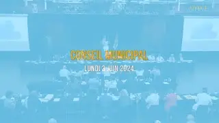 Conseil Municipal du 3 juin 2024