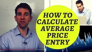 Average Cost Calculator; Formula to Work Out Average Entry on Multiple Fills ☝