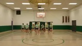 Iberia Cheerleaders Shake Them Dice and Roll Em Dance