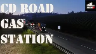 CD Road Gas Station Timelapse TruckerMP