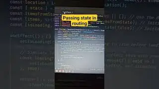 Passing state using useNavigate in React js 