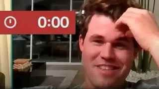 Magnus Carlsen FORGETS the CLOCK and LOSES on Time! (2024)