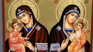 Рукописная икона Быстрослышащая и Быстроотвечающая