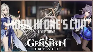 Moon In One's Cup - Liyue theme [Genshin Impact] FINGERSTYLE GUITAR