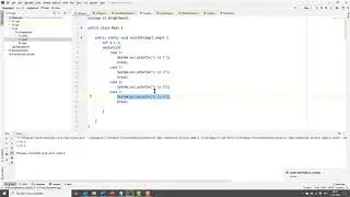 Switch statement
